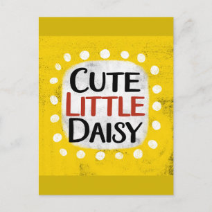 Cute Little Daisy Postcard