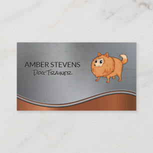 Cute Little Dog Animal Services Business Card