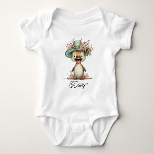 Cute Little Duckling Baby Bodysuit