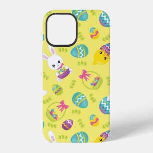 Cute Little Easter Bunny Egg Pattern Gift iPhone 12 Case