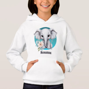 cute little elephant add name girls