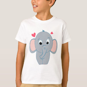  Cute little elephant Boys T-Shirt