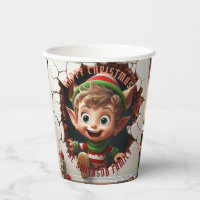 Cute Little Elf 3D Christmas