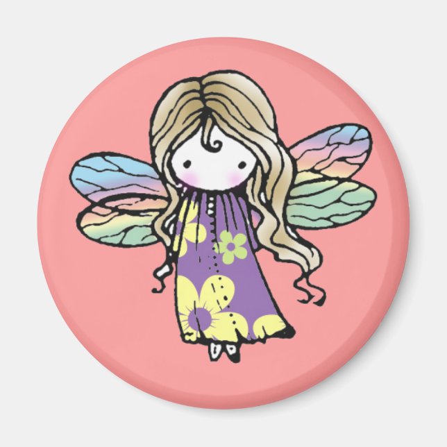 Cute Little Fairy Magnet (Front)