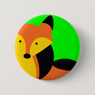 Cute little Fox 6 Cm Round Badge