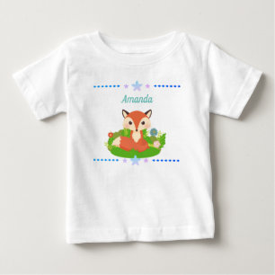 Cute Little Fox Baby T-Shirt