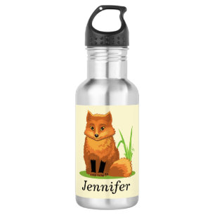 Cute Little Fox Back to School 532 Ml Water Bottle