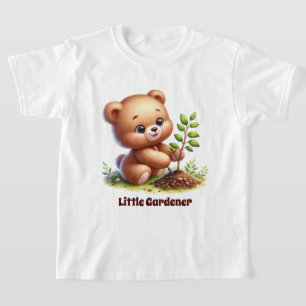 Cute little gardener customisable T-Shirt