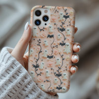 Cute Little Ghost Floral 3D Phone Case