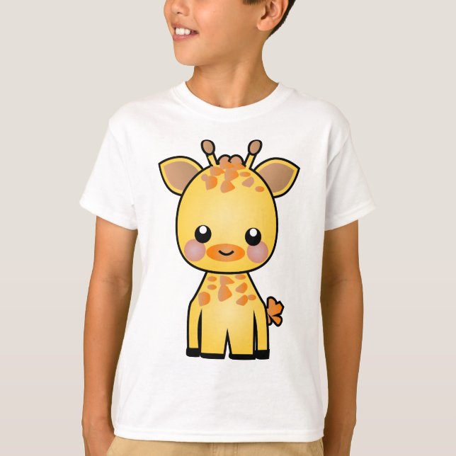 Cute Little Giraffe T-Shirt (Front)