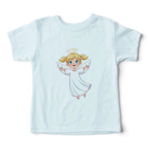 Cute Little Girl Angel Christian Faith Toddler