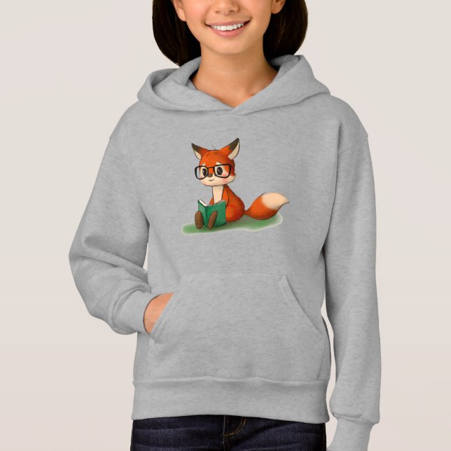 Cute Little Graphic Art Storybook Fox Animal Art   (Front)