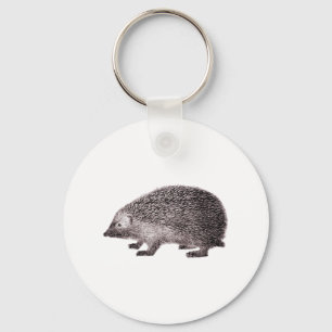 Cute Little Hedgehog Key Ring