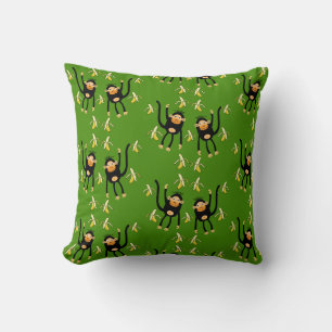 Cute Little Kid Monkey Cushion