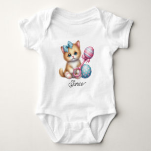 Cute Little Kitten Baby Bodysuit