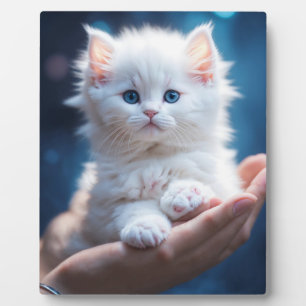 Cute little kitten design framers plaque