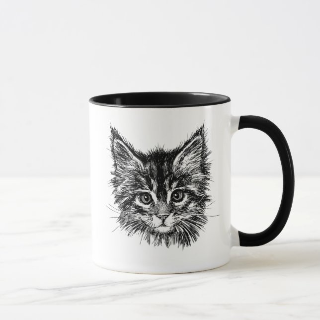 Cute little Kitten Mug (Right)