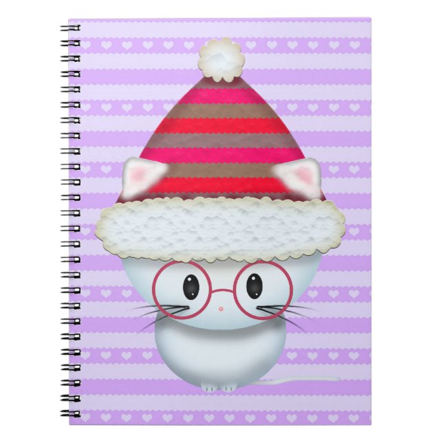 Cute Little Kitten Notebook (Front)