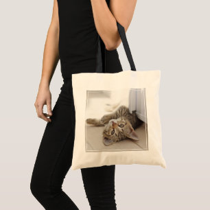 Cute Little Kitten Tote Bag