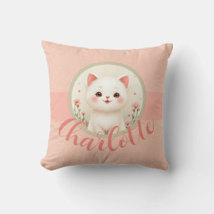 Cute Little Kitty Cat Cushion