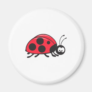 cute little ladybug magnet