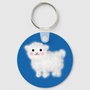Cute Little Lamb Key Ring