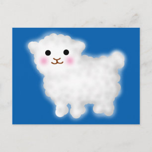Cute Little Lamb Postcard