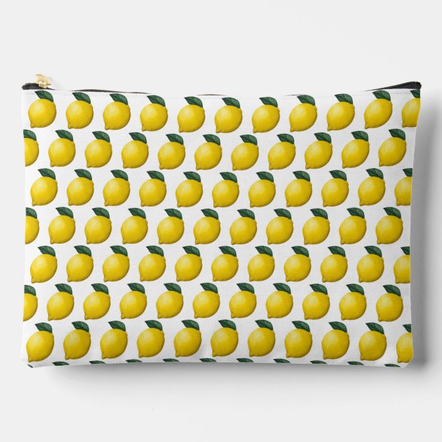 Cute Little Lemon Accessory Pouch (Front)