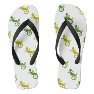 Cute little lizards jandals