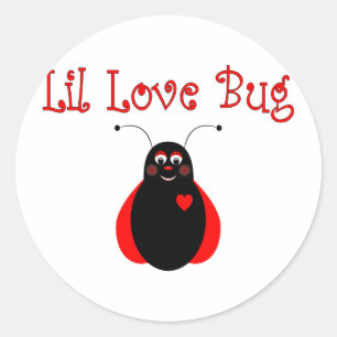 Cute Little Love Bug Ladybug Sticker