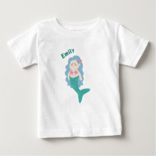 Cute little mermaid baby T-Shirt