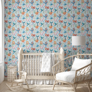 Cute Little Mermaids Wallpaper