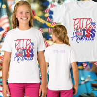 Cute Little Miss America 250 1776 to 2026
