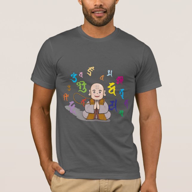 Cute little monk T-Shirt (Front)