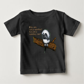 Cute Little Monkey Baby T-Shirt