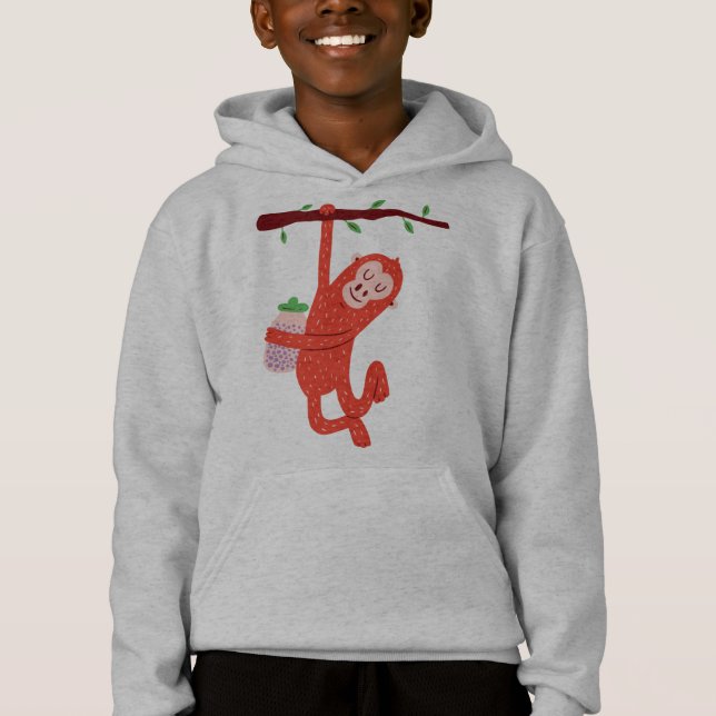 Cute Little Monkey Design (Front)