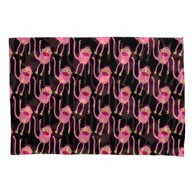 Cute Little Monkey  Pillowcase (Front)