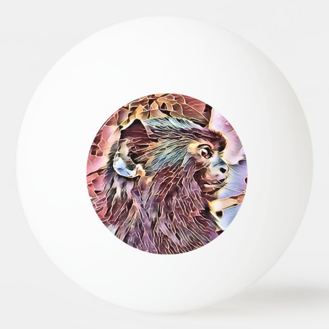 CUTE LITTLE MONKEY PING PONG BALL (Front)