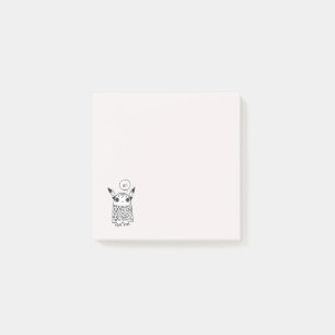 Cute little monster post-it notes