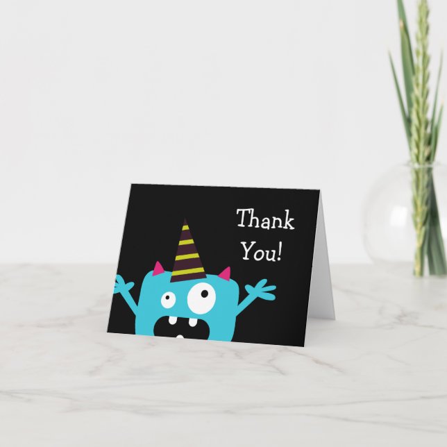 Cute Little Monster Thank You (Front)