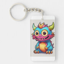 Cute Little Monsters Illustration – 4K Cartoon-Sti