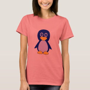 Cute little navy blue penguin T-Shirt