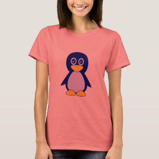 Cute little navy blue penguin T-Shirt