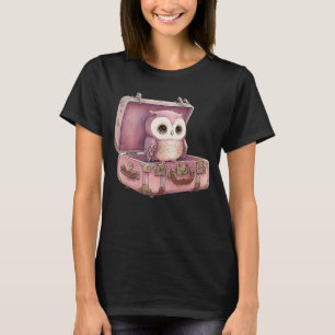 Cute Little Owl Valetines Animal Love 10 T-Shirt