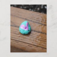 Cute Little Painted Heart Rock