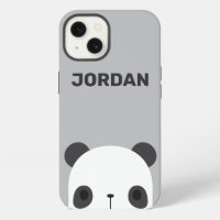 Cute Little Panda Bear with Personalised Name
