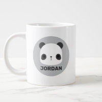 Cute Little Panda Bear with Personalised Name