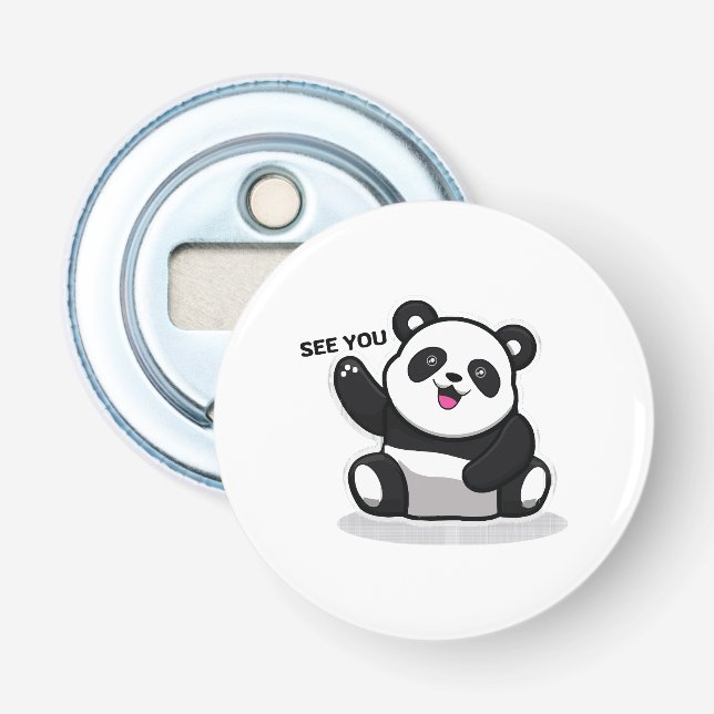 cute little panda bottle opener (Front)