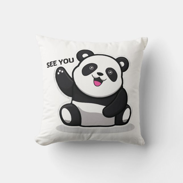 cute little panda cushion (Front)