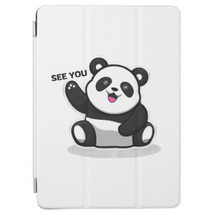 cute little panda iPad air cover